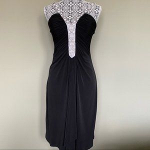 Black & White Beaded Dress